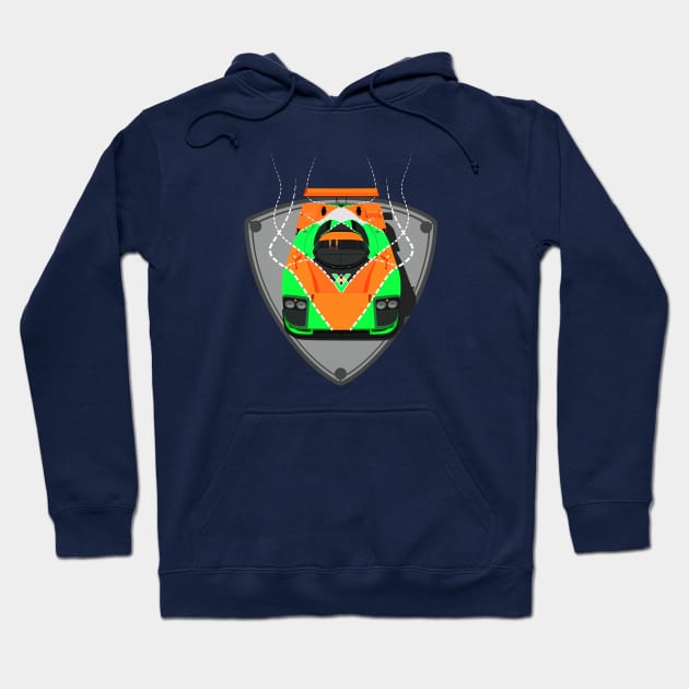 787B Le  Mans Hoodie by AutomotiveArt